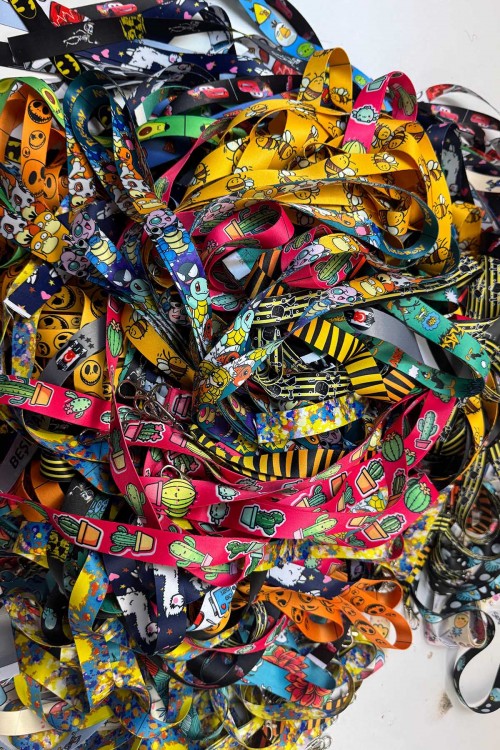 Karışık 50 Adet Boyun Askı ipi